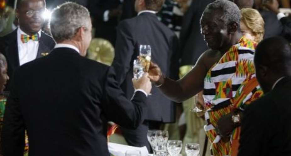 Bush state dinner to honor Kufuor